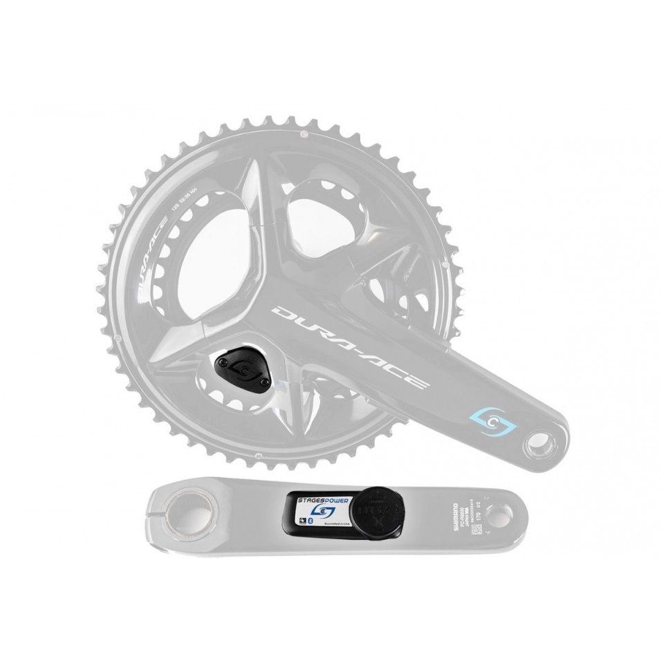 Plato Biela Stages Power LR - Shimano Dura-Ace R9200 - 175mm 1 Plato Biela Stages Power LR - Shimano Dura-Ace R9200 - 175mm